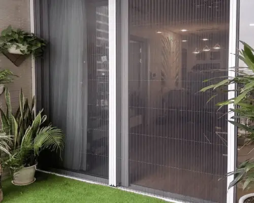 Mosquito net installation for windows and doors